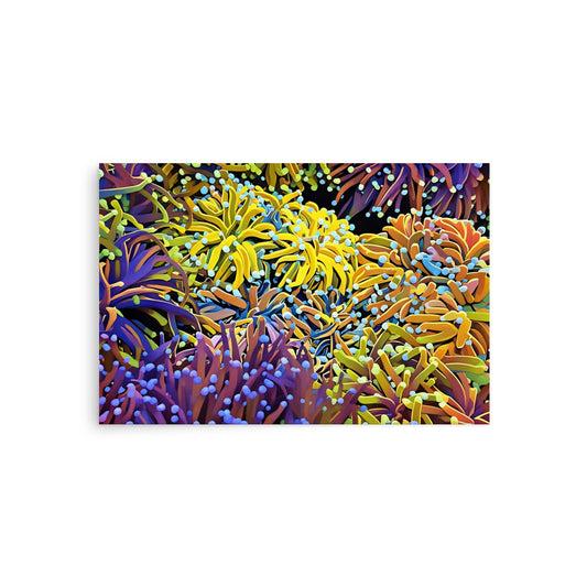 Euphyllia torch forest Poster