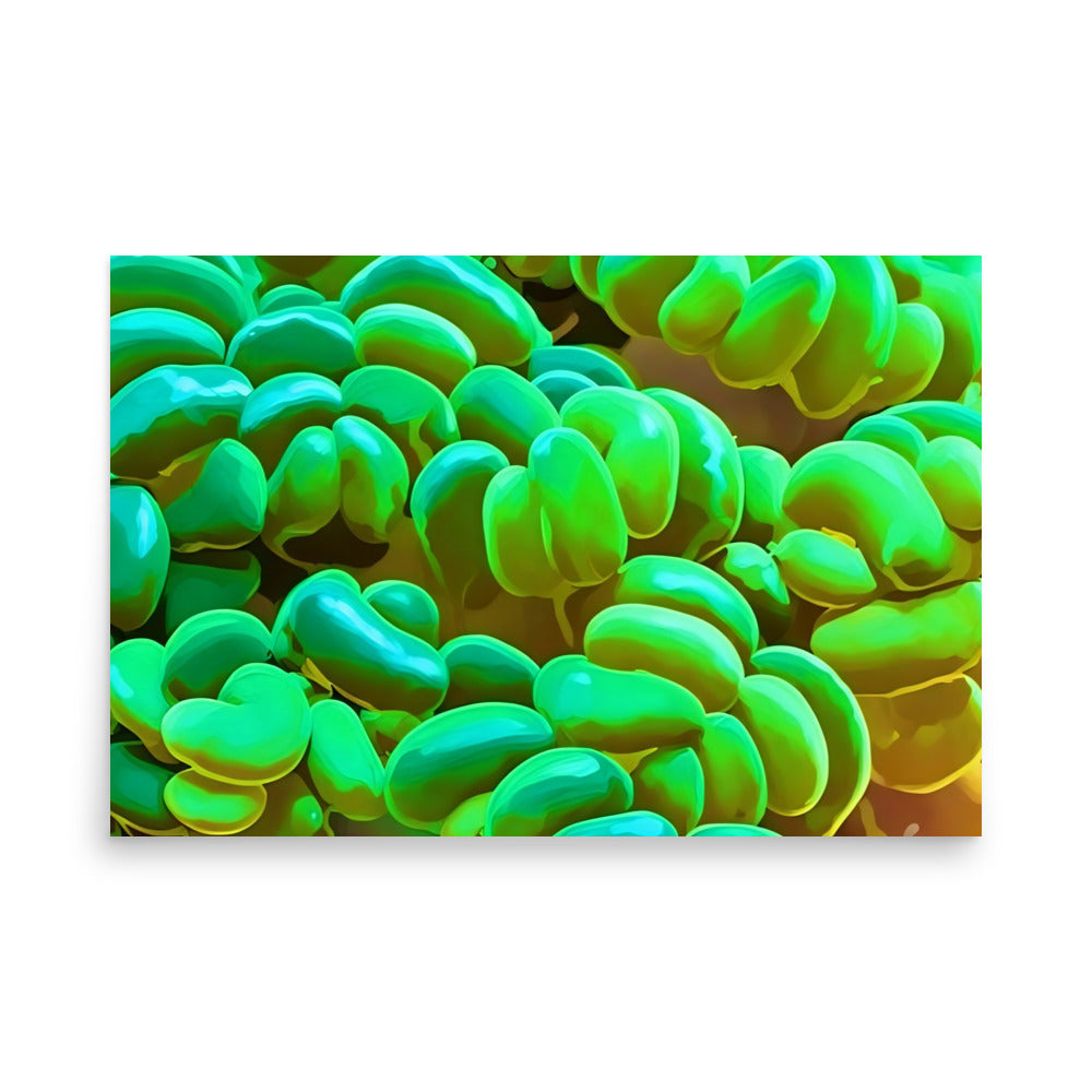 Bubble Coral Plerogyra sinuosa Poster