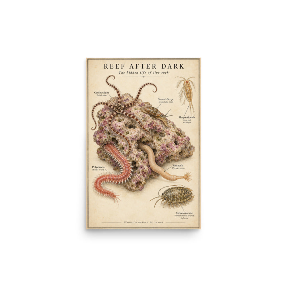 Reef After Dark poster — front view